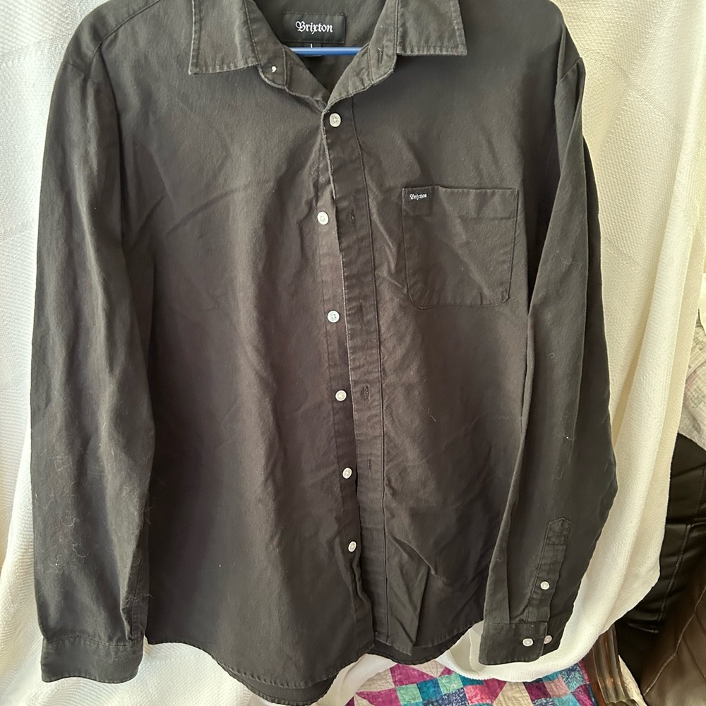 Brixton Black Men's Shirt